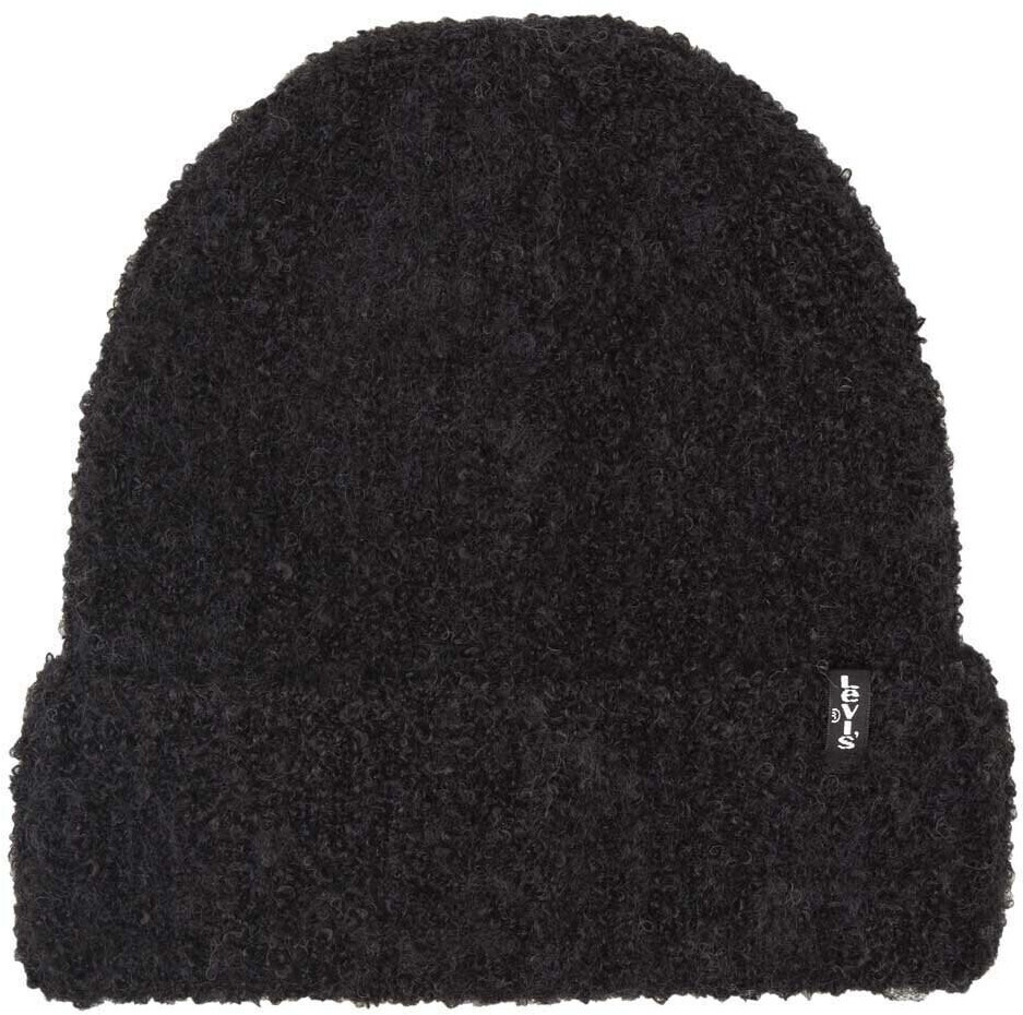 AUTHENTIC LEVI'S FUZZY BEANIE HAT D7829-0001