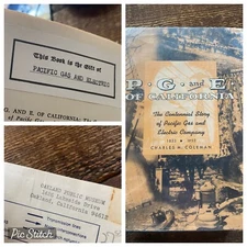 gift from pacific gas Oakland Museum Copy PG&E of California centennial story