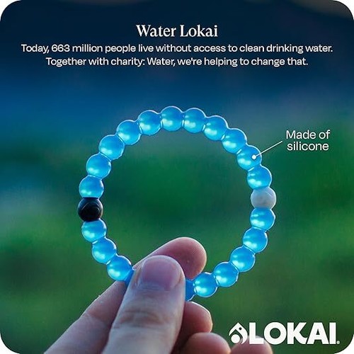 LOKAI WATER BLUE LIMITED EDITION BRACELET - Picture 2 of 5