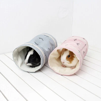 Chinchilla Guinea Pigs Hedgehogs Dutch Rats Hamsters Tunnel Tube Pet Bed Toys