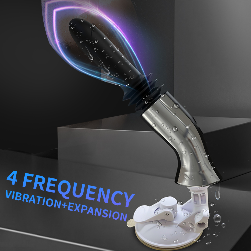 Sex Machine Toy Male Women Auto Masturbator-Fucking-Love Machine W/Dildo USA