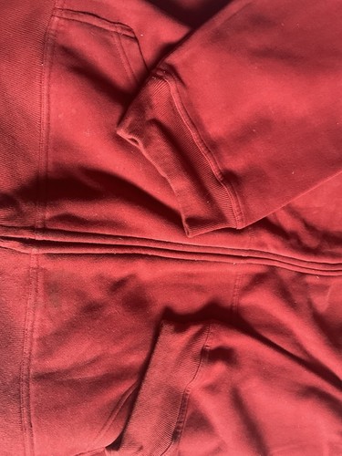 Tommy Hilfiger red Cotton Blend Full Zip Hoody Hoodie. 2XL XXL - Picture 5 of 5