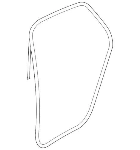 Burlete de puerta para Hyundai (P/N 83130-2H000)