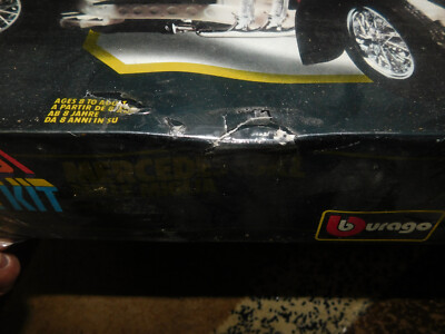 NEW Burago Mercedes SSKL Mille Miglia 7002 1:18 Car Die Cast Model Kit