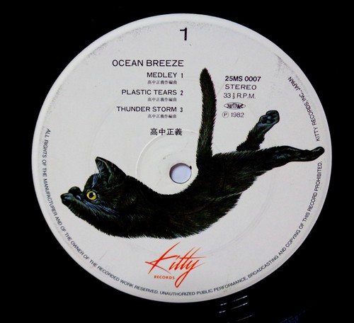 MASAYOSHI TAKANAKA OCEAN BREEZE 1982 Kitty 25MS 0007 JAPAN LP OBI VINYL - Picture 2 of 7