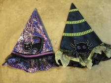 Child's Halloween Witch Hat 13", Lined, Choice Color