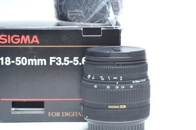 SIGMA 18-50MM F3.5-5.6 DC HSM DIGITAL LENS CANON EF DSLR