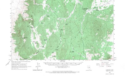 Currant Quadrangle, Nevada 1964 Topo Map USGS 15 Minute Topographic