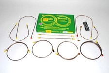 LAND ROVER SERIES 2A LWB 6cyl RHD - Brake Pipe Set to 1969 suff F Servo DA7405