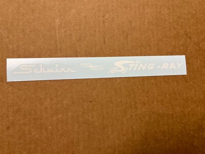 Schwinn Approved Super Deluxe Stingray Bicycle Chainguard Decal