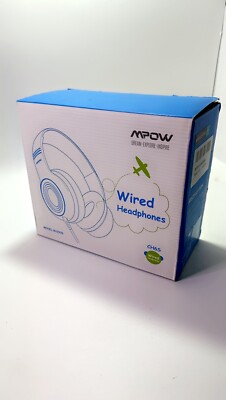 MPOW, CH6S Model BH297B Wired Headphones 