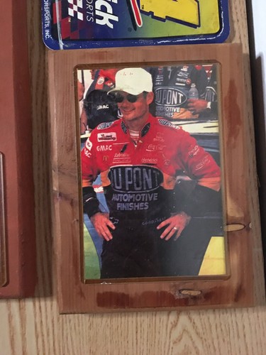 Lot Of 12 Vintage Collectible Jeff Gordon Memorabilia Plaques Cards Toy Car Etc - Picture 8 of 16