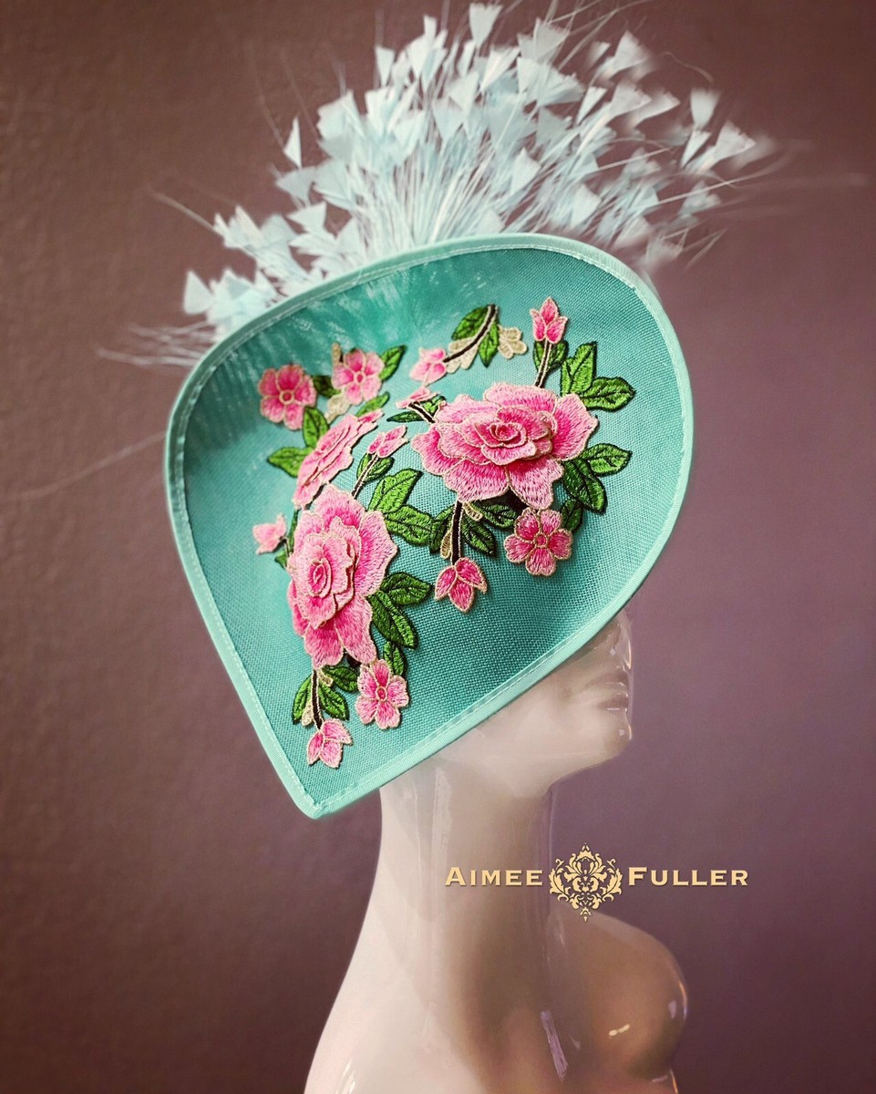 New Pink Women\'s Hat Fascinator, Tea hat new, pink Fasinator hat, Kentucky derby Raspberry Magenta Pink Mini Pillbox Kentucky Derby  main image 4