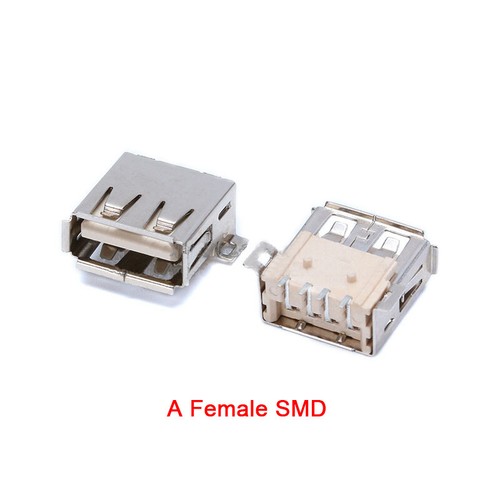 USB Socket A Female / B Female /SMD/DIP/ Dual-layer / Bent/Side Insert/ 90°/180° - Picture 20 of 27