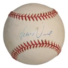 Hideo Nomo Autographed Official National League Baseball Dodgers BAS Beckett