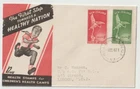 1/10/1947 New Zealand Souvenir Cover - Health Stamps - Wellington Postmark