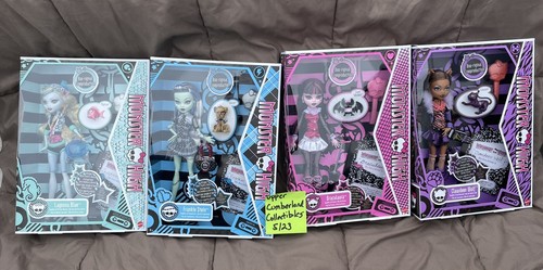 Mattel Monster High Boo-Riginal Creeproduction Set of 4 Dolls 2022 - BNIB