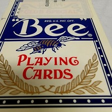 3 Decks of Bee Wynn Casino Playing Cards 2 Violet Purple 1 Brown