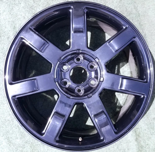 BLACK Factory Cadillac Escalade Wheel 22 in Genuine GM OEM 2007-14 9598755 5309