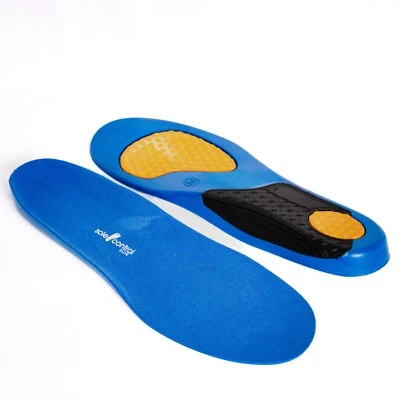 SOLE CONTROL Elite Sports Insoles, Shock Absorbing Heel, High Impact Support