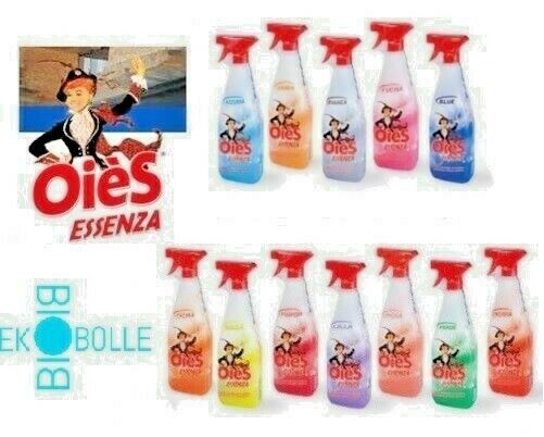 OLE/OIES ESSENZA PROFUMATA-DETERGENTE-SPOLVERA 6 pz a vs scelta