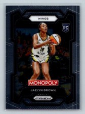 2024 Panini Prizm Monopoly WNBA Rookie Card RC #15 Jaelyn Brown Dallas Wings