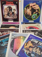 VTG 80s Lot of 11 RCA VideoDisc CED Discs / Star Trek Apocalypse Now Yellowbeard