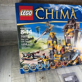 LEGO LEGENDS OF CHIMA: The Lion Chi Temple (70010) Brand New Sealed Box