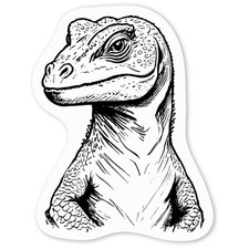 Aufkleber Sticker "Komodo Dragon" (DW048218)