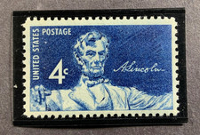 #1116 Abraham Lincoln Memorial Statue mint NHOG