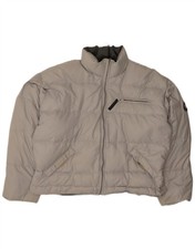 MURPHY & NYE Mens Loose Fit Padded Jacket UK 42 XL Grey Polyester CJ13