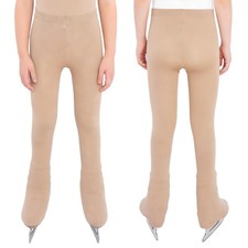 Girls Pants Performance Pantyhose Athletic Figure Skating Tights Warm Dance