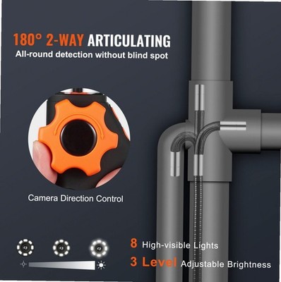 180deg Artic Borescope w/ 0.25in Lens 5in Screen