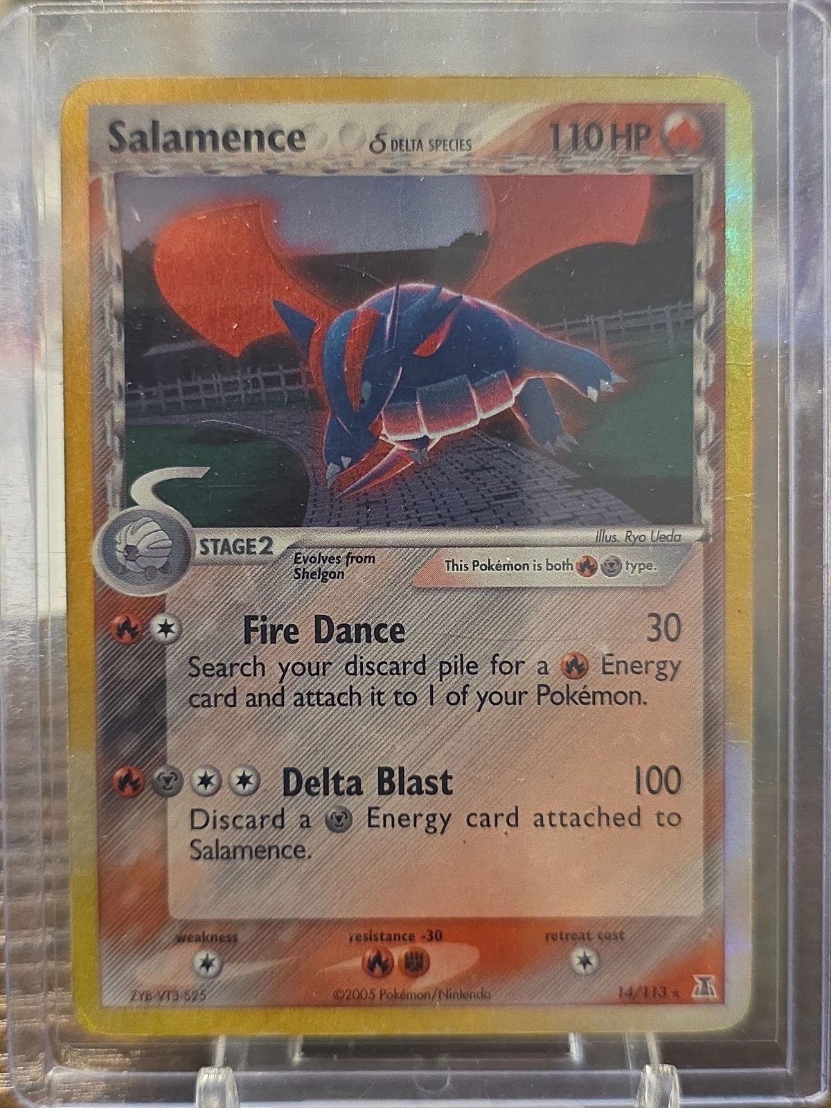 Salamence Delta Species 14/113 Holo Rare Pokémon TCG