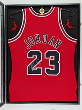 Michael Jordan jersey framed hand-signed with COA + Free shipping