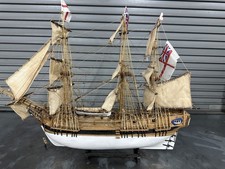 HMS Bounty Wooden Tall Ship Model on Display Base — listing 2