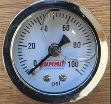 Summit Racing Fuel Pressure Gauge SUM-800199