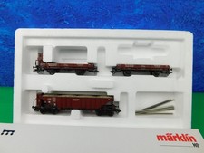F05 Märklin H0 Güterwagen Set 47901 Gleisbauzug KKK OVP unvollständig