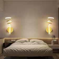 Modern LED Wall Sconces Set of 2 - 3 Color Mo...