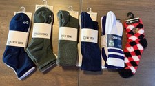 NEW WHOLESALE LOT 190/3-packs UNISEX CREW SOCKS MENS WOMENS NWT 2850 RETAIL VAL