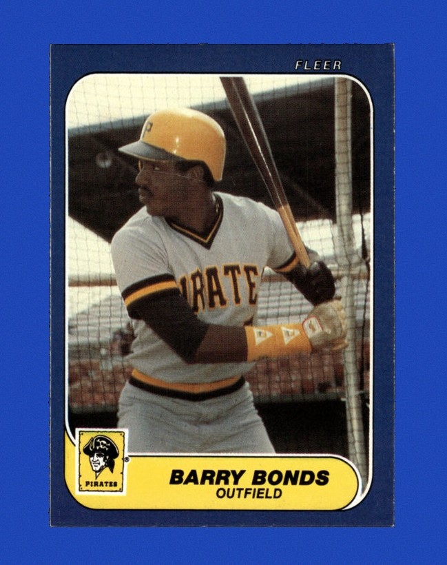 1986 Fleer Update Set-Break #U-14 Barry Bonds NR-MINT *GMCARDS*