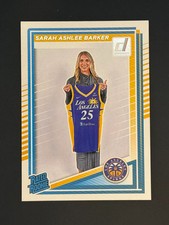2025 Panini WNBA Donruss Sarah Ashlee Barker Rated Rookie #100