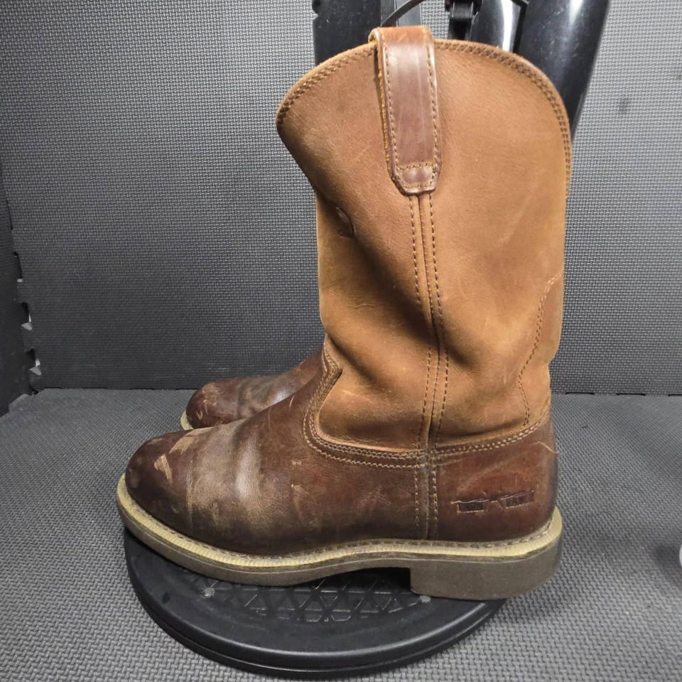 Georgia Boot Ranch Wellington Hombres Talla 10.5 EE Castaño Botas de Trabajo G5814 Foto 3 de 4