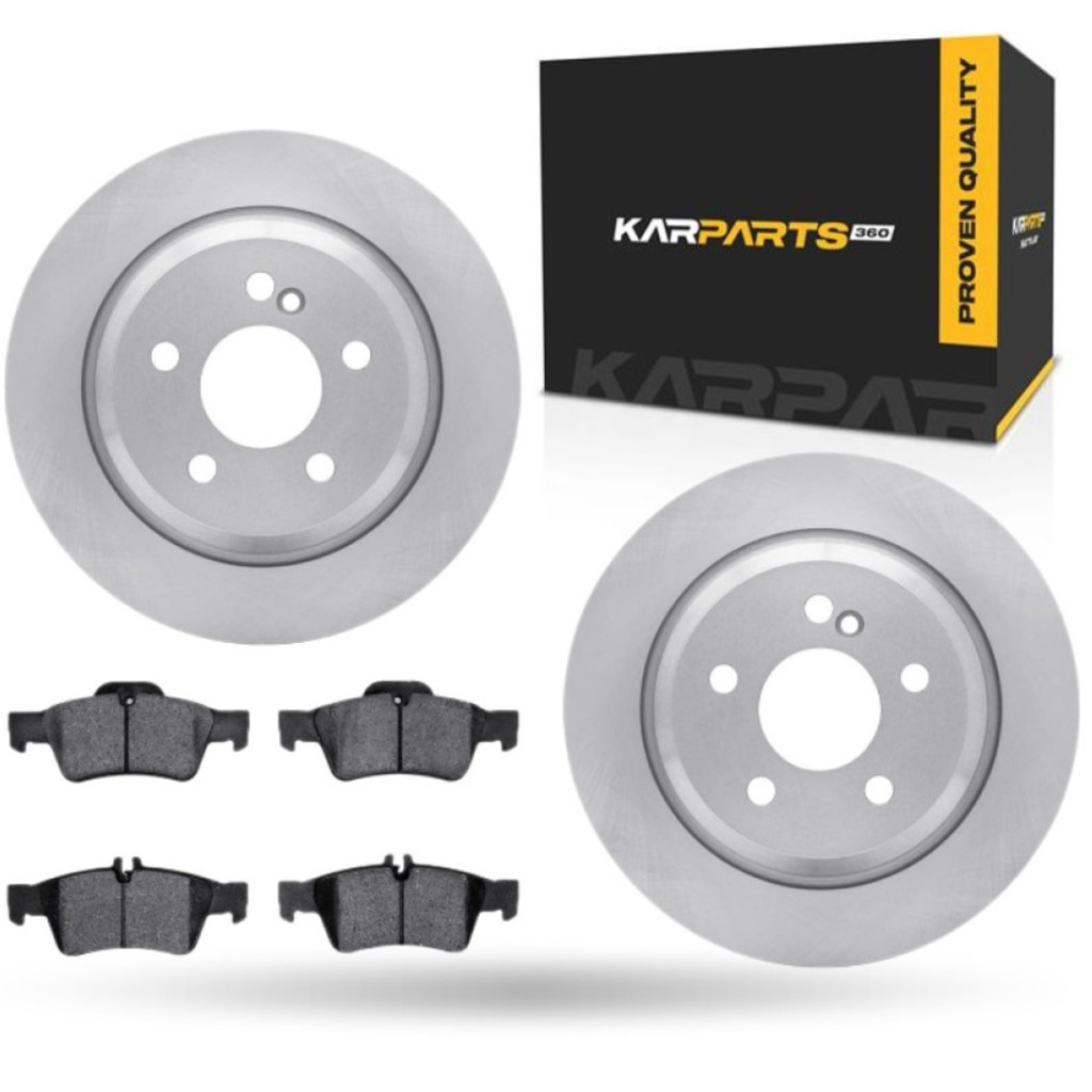 Mercedes-Benz SLS AMG 2011-2013 Rear Brake discs Set