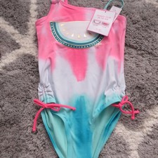Justice Watermelon One Piece Swimsuit Size 14 NWT