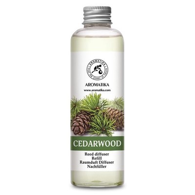 Raumduft Diffuser Nachfüller Zedernholz 200ml  Nachfüller für Duftdiffusor  R...