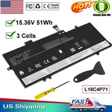 L18C4P71 L18L4P71 L18M4P72 Battery For Lenovo ThinkPad X1 Yoga 4th 5th Gen 51Wh
