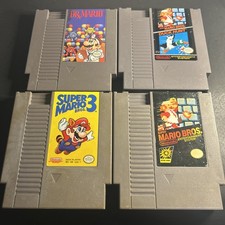 Super Mario Bros. 1,3 Duck & Dr. Mario Nintendo NES Lot TESTED