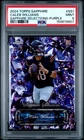 2024 Topps Chrome Sapphire Selections Caleb Williams RC Purple /10 PSA 9 Rookie