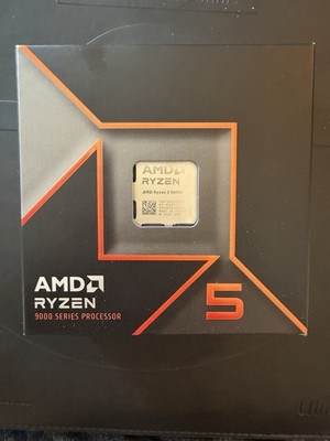 AMD Ryzen 5 9600X Desktop CPU 6-Core Socket AM5 Processor 100